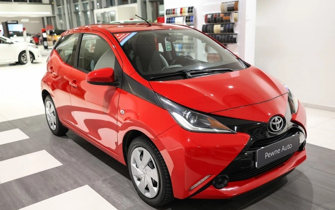 Toyota Aygo cena 38850 przebieg: 56102, rok produkcji 2015 z Świeradów-Zdrój małe 596